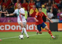 Fussball International Europameisterschaft 2012, Halbfinale: Portugal - Spanien