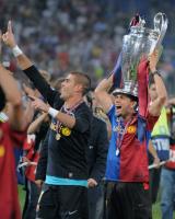 Fussball International Champions League FINALE 08/09  Barcelona - ManU)