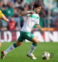 FUSSBALL 1. BUNDESLIGA: Bremen, DIEGO Einzelaktion
