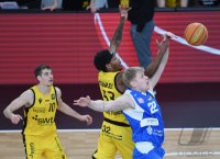 Basketball 2. Bundesliga 2021/2022: Tigers Tuebingen - Uni Baskets Paderborn