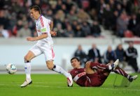 FUSSBALL  DFB Pokal 11/12  Achtelfinale: VfB Stuttgart - Hamburger SV