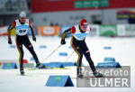 Langlauf Weltcup Ramsau - Angerer-Schluetter in Aktion