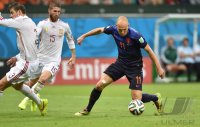 FUSSBALL WM 2014, Gruppenphase: Spanien - Niederlande