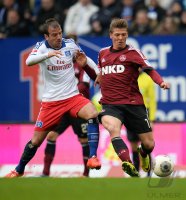 Fussball, 1. Bundesliga  Saison 2013/2014: Hamburger SV - 1. FC Nuernberg