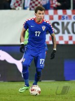 Fussball International Testspiel: Mario Mandzukic (Kroatien)