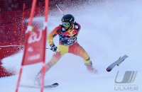 Ski Alpin Kitzbuehel 2015; Abfahrt Training Morgan Pridy (CAN)