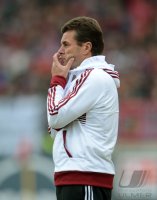 Fussball 1. Bundesliga, Saison 2012/2013: Trainer Dieter Hecking (1 FC Nuernberg)