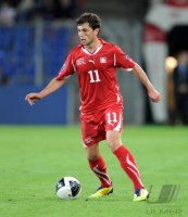 Fussball International EM 2012-Qualifikation: Admir Mehmedi (Schweiz)