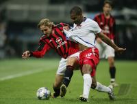FUSSBALL CHL   AC Mailand - Olympique Lyon