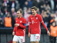 Fussball CHL 16/17 Achtelfinale: FC Bayern Muenchen - Arsenal London