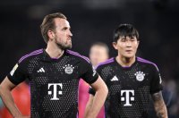 Fussball 1. Bundesliga 23/24: SC Freiburg - FC Bayern Muenchen