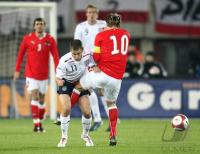 Fussball International  Testspiel Oesterreich - England