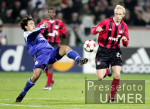 Fussball UCL: Leverkusen - Kiew, Zweikampf