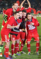 Fussball FIFA Klub WM 2013 FINALE:  JUBEL FC Bayern Muenchen