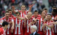 Fussball 1. Bundesliga : FC Bayern Muenchen Deutscher Meister 09/10