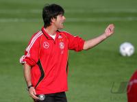 Fussball, Training der deutschen Nationalmannschaft