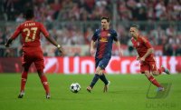 FUSSBALL INTERNATIONAL CHL HALBFINALE 12/13: FC Bayern Muenchen - FC Barcelona