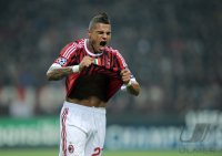 Fussball CHL  Saison 2011/2012:  EMOTION PUR! Kevin Prince Boateng (AC Mailand)