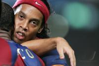 Fussball, Primera Division, Barcelona: RONALDINHO