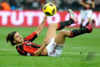 FUSSBALL SERIE A:  Zlatan Ibrahimovic (AC Mailand)