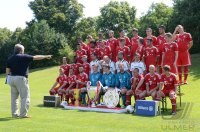 Fussball 1. Bundesliga 2013/2014:  Fototermin beim  FC Bayern Muenchen