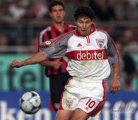 Fussball  1. Bundesliga  2000/2001: VfB Stuttgart - Bayer Leverkusen