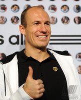 Fussball Saison 2010/2011: Arjen Robben (FC Bayern Muenchen)