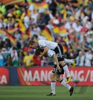 FUSSBALL WM 2010, ACHTELFINALE:  JUBEL  Deutschland