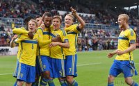 Fussball U 21 Europameisterschaft 2015: JUBEL Schweden
