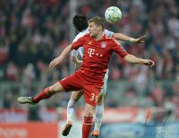 FUSSBALL INTERNATIONAL  CHL Viertelfinale 11/12: FC Bayern Muenchen - Olympic Marseille