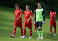 Fussball 1. Bundesliga 2012/2013:  Fototermin beim  FC Bayern Muenchen