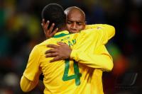 FUSSBALL WM 2010, VORRUNDE   Brasilien - Nord Korea