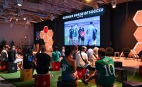Fussball FIFA WM 2026: German House of Soccer in Manhattan / New York