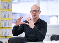 Neckartalbruecke der Bundesstrasse 32 ueber das Neckartal bei Horb