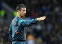 FUSSBALL, 1. BUNDESLIGA, 26. Spieltag: Schiedsrichter Wolfgang STARK