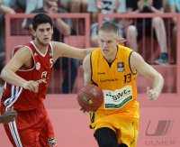 Basketball 1. Bundesliga 2012/2013 Testspiel:  Walter Tigers Tuebingen - FC Bayern Muenchen