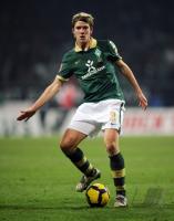 FUSSBALL, 1. BUNDESLIGA, 21. Spieltag: Werder, NIEMEYER Einzelaktion