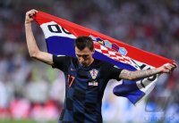 FUSSBALL WM 2018 Halbfinale: Kroatien - England