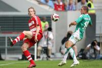 Fussball Ligapokal: Bremen - Bayern