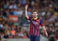 FUSSBALL International 2013/2014: Lionel Messi (Barca)