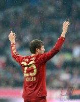Fussball 1. Bundesliga, Saison 2012/2013:  Thomas Mueller (FC Bayern Muenchen)