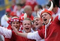 Fussball WM-Qualifikation:  DEN Fans