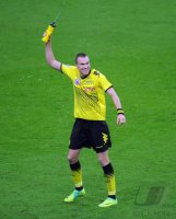 Fussball 1. Bundesliga, Saison 2011/2012: JUBEL Kevin Grosskreutz (Borussia Dortmund)