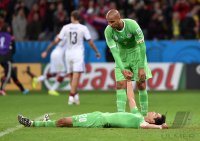 FUSSBALL WM 2014, ACHTELFINALE: Deutschland - Algerien