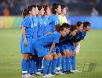 FUSSBALL  Olympia 2008   Viertelfinale Halbfinale Frauen  Japan - USA