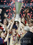 UEFA CUP Finale 2005: Jubel mit Pokal