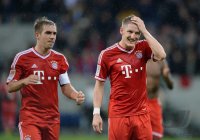 Fussball  1. Bundesliga  13/14: Bastian Schweinsteiger (FC Bayern Muenchen)