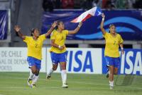 Fussball Frauen FIFA U 20  WM  2008  Brasilien - Korea DVR