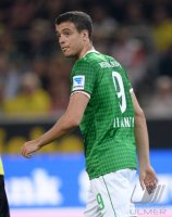 Fussball  1. Bundesliga Saison 2013/2014: Borussia Dortmund - Werder Bremen