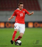 FUSSBALL NATIONALMANNSCHAFT: Jakob JANTSCHER (Oesterreich)